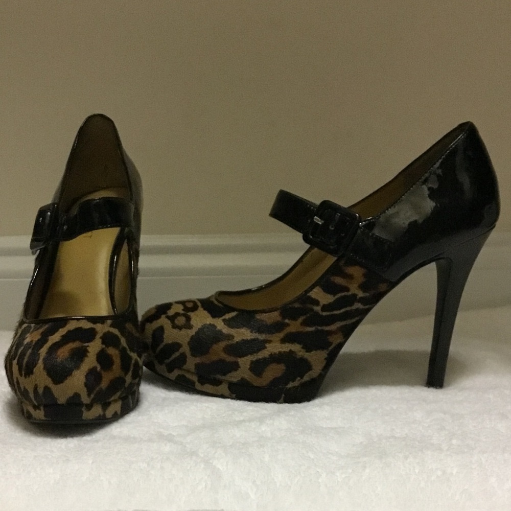 Nine West Leopard Heels